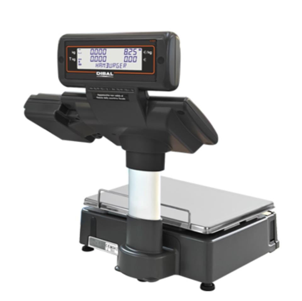 BALANZA DIBAL MOD. D-540 DOBLE CUERPO CON TICKET