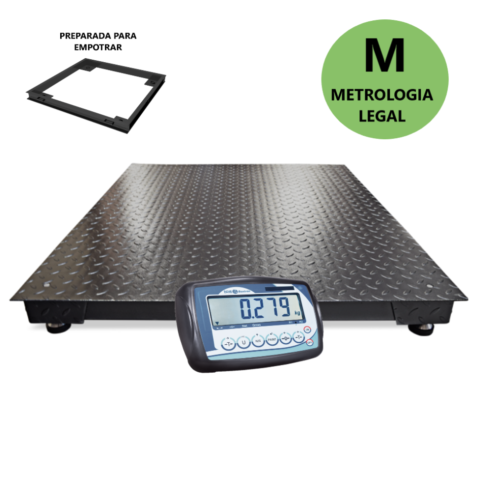 BASCULA BAXTRAN MOD. BVS VISOR BR16 PARA EMPOTRAR