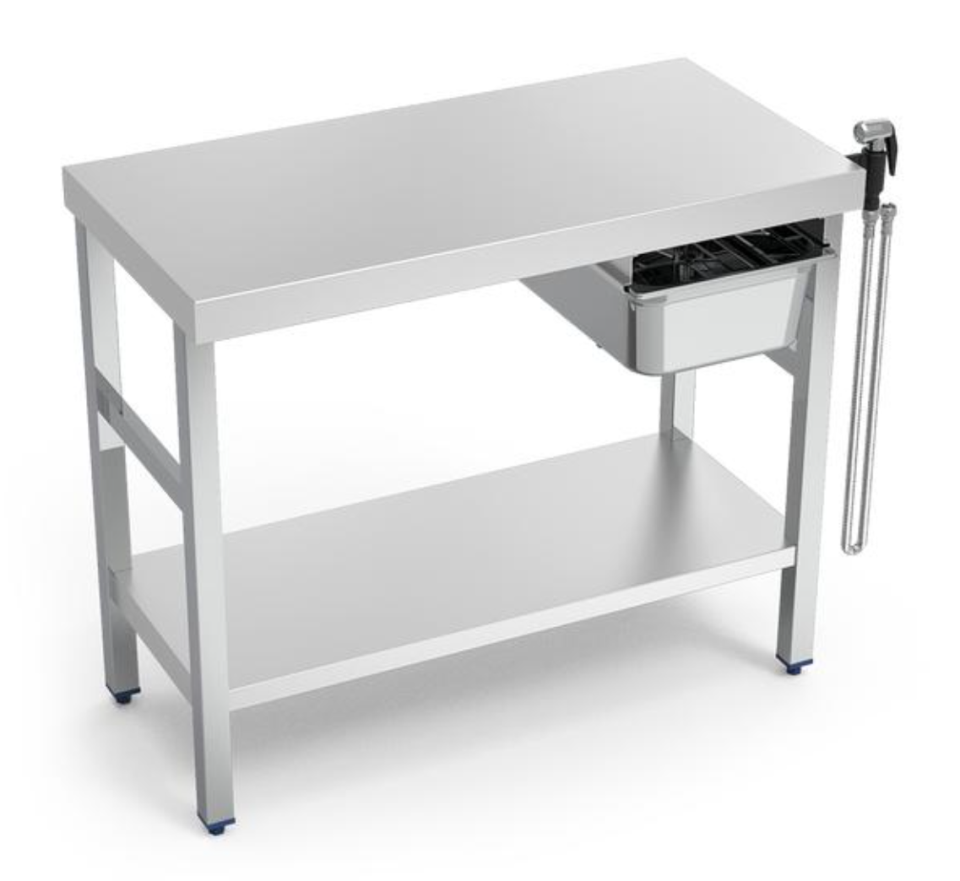 MESA PARA COCCIÓN DE MARISCO
