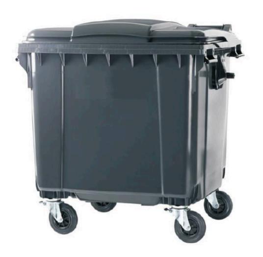 CONTENEDOR DE BASURA 1000 LITROS