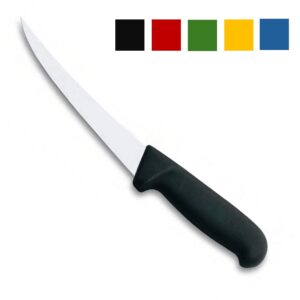 CUCHILLO DESHUESAR CURVO CON MANGO DE INYECCION