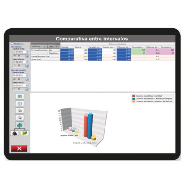 SOFTWARE GESTION CS PARA BALANZAS DIBAL CS2100 Y C