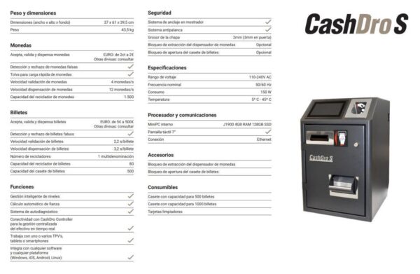 CAJON INTELIGENTE CASHDRO S