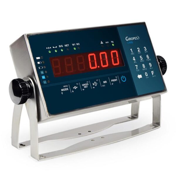 VISOR BAXTRAN MOD  GI410i NUMERICO LED INOX